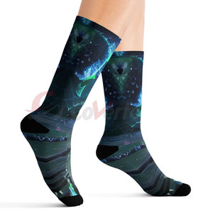 Chaussettes décontractées en coton et laine, vente en gros d'usine, chaussettes décontractées de haute qualité, chaussettes décontractées à sublimation en vente - Product Image 3
