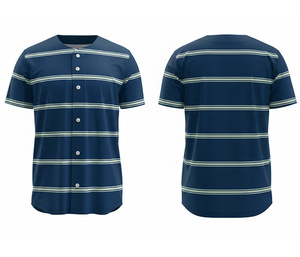 Athletic Sublimated Baseball Shirt – OEM Sportswear Manufacturer with Custom Logo & Numbers | Breathable Polyester Base - Product Image 6