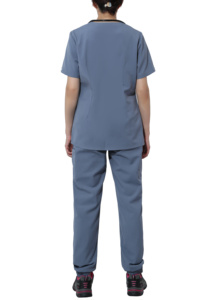 Uniformes Médicos Elásticos de Spandex de Alta Calidad 2026, Uniformes de Enfermería y Doctorado con Logotipo Personalizado, Conjunto de Uniformes Unisex Suaves para Hospital OARH INT - Product Image 6