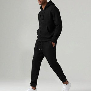 Ensemble de survêtement décontracté pour homme, sweat-shirt et pantalon de jogging, deux pièces, pour un usage quotidien en plein air - Product Image 3