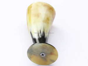 ถ้วยดื่มไวกิ้งธรรมชาติแก้วบอโรซิลิเกตทรงสูงแก้วทรงกรวยแก้วเบียร์วัวจาก Falak - Product Image 5