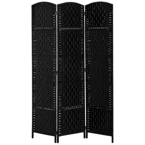 Divisorio Moderno Portatile Pieghevole a 3 Pannelli per Interni, in Lega di Alluminio e Legno, per Soggiorno - Product Image 5