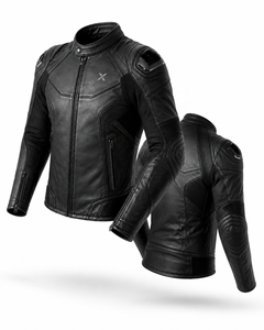 Chaqueta de Motociclista de Cuero Profesional para Carreras |   Negro Marrón Rojo |   Fabricante OEM ODM |   Diseño de Calidad Premium |   Ropa de Carreras - Product Image 6
