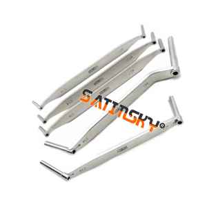 เครื่องถ่างกระดูกแบบใช้มือทำจากสแตนเลส ได้รับการรับรองมาตรฐาน CE สำหรับการแพทย์และสัตวแพทย์ ขนาด 14/16/18 ซม. - Product Image 2