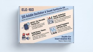 Kit électronique DIY ELE-103 Light Theremin avec minuterie NE555 et photorésistance LDR pour projets scientifiques interactifs sur <span class=keywords><strong>le</strong></span> son - Product Image 2