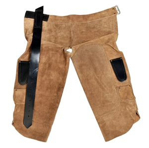 Tablier de fermeur professionnel en cuir de vache véritable pour le ferrage et l'entretien des chevaux - Produits équestres et vétérinaires - Product Image 4