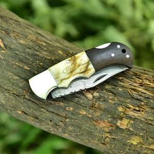 มีดพับพกพาอเนกประสงค์ขนาดเล็กสำหรับตั้งแคมป์ ล่าสัตว์ และเอาตัวรอดกลางแจ้ง ขายดี - Product Image 5