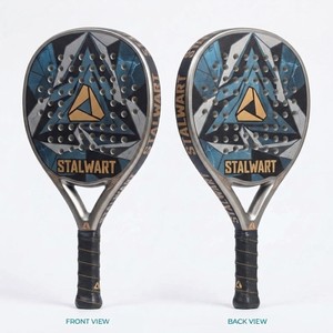 Stalwart <b>Pickleball</b> Paddle Standard Shape Edgeless Poplar Wood Core Lightweight Waterproof Anti-Slip Handle Adult Training Use - Product Image 6