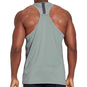 Solid Customized Color Men Tank <b>Top</b> Wholesale Cheap Price Back <b>Mesh</b> High Quality Sports Wear Gym Fitness Cotton Bamboo Tank <b>Top</b> - Product Image 3