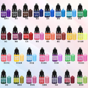 Colorants liquides à base d'huile pour bougies, haute concentration, couleurs vives, adaptés aux savons DIY et aux pigments de couleur pour bougies en cire de soja - Product Image 1