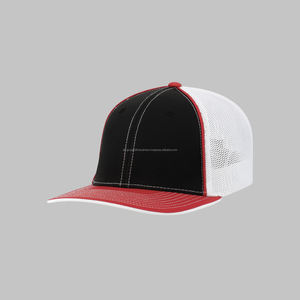 Venta al por mayor a granel en blanco de alta calidad al aire libre Snapback malla gorra de béisbol sombreros de camionero con logotipo bordado personalizado - Product Image 6