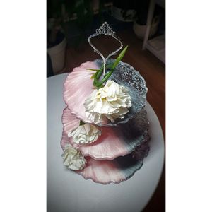 Luxury Resin <b>Cake</b> Stand for Premium Tabletop Display <b>Cake</b> <b>Decorating</b> <b>Supplies</b> - Product Image 4