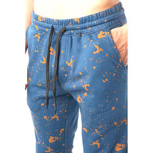 Pantalon de jogging unisexe décontracté taille haute, tie-dye, respirant, léger, coupe droite, en polyester/coton, avec cordon de serrage - Product Image 4