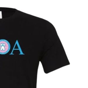 Camiseta de manga corta negra de Philadelphia para hombre de Jack and Jill, camiseta informal de algodón, ropa cómoda para uso diario, ropa para eventos - Product Image 4