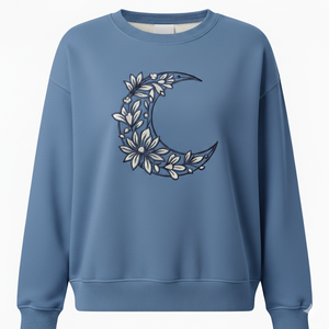 Women Winter Oversized Sweatshirt Premium Relaxed Silhouette Soft <b>Brushed</b> Cotton Long Sleeve Crew Pullover Front Street Fashion - Product Image 1