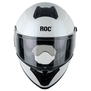 Casco de motocicleta de cara completa con certificado DOT R08 ROC fabricado en Vietnam, protección facial de PC de alta calidad de liberación rápida dual - Product Image 2