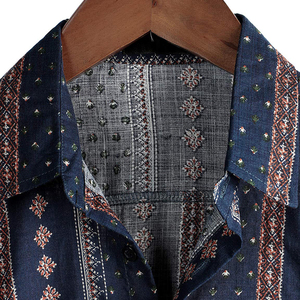 เสื้อชายหาดพิมพ์ลายทรอปิคอลคุณภาพพรีเมียม เสื้อฤดูร้อนแบบสั่งทำ ผู้ผลิตชุดกีฬา - Product Image 3