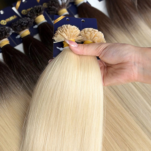 Venta al por mayor de fábrica, cabello liso personalizado, cabello vietnamita con queratina, extensiones de alta calidad, sin sintéticos, con longitud de 10 pulgadas a 34 pulgadas. - Product Image 3