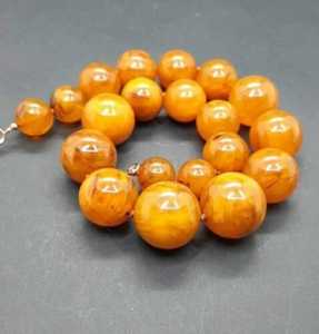 Premium Quality MN EXPORTS Hand-made Natural Pearl <b>Resin</b> Pendant Beaded Necklace Women's Fashion Jewelry Party Wedding Occasions - Product Image 3