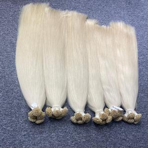 ผมต่อแบบตรง100% เวียดนาม100กรัมผมต่อแบบชาวเรมี่มนุษย์ผมต่อผ้าสองสีจางลง - Product Image 4