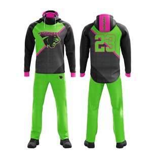 Vêtements de sport de haute qualité imprimés par sublimation personnalisée Costumes d'échauffement d'hiver avec logo personnalisé - Product Image 1