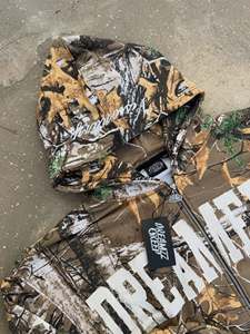 Custom Streetwear <b>Camouflage</b> Hoodie Set Men's Casual Autumn Wear Breathable Polyester French Terry Sweatshirt <b>Tracksuit</b> - Product Image 2
