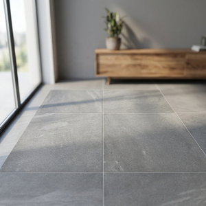 Carrelage extérieur en ciment gris foncé rugueux, surface mate, 600*900 mm, 20 mm, antidérapant, pour sol et mur, 2 cm, corps plein - Product Image 4
