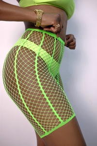 Summer Sexy Women's High Waist Yoga Pants Butt Lifting Workout Bike Shorts with Honey <b>Comb</b> Mesh Pink Leggings for Exercise - Product Image 3