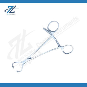 Pince de réduction osseuse vétérinaire avec embout sphérique, outil de maintien de plaques en acier inoxydable, instrument chirurgical orthopédique fabriqué au Pakistan - Product Image 2