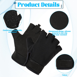 Gants de voile durables antidérapants pour sports nautiques, avec fermeture réglable au poignet, résistants à l'abrasion, vente en gros - Product Image 2