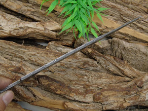 Cuchillo Bowie de Caza al Aire Libre de Acero de Damasco Forjado a Mano al por Mayor, Hoja en Blanco para Bricolaje, Hoja en Blanco con Espiga Oculta Personalizada, Fabricante OEM a Granel - Product Image 5