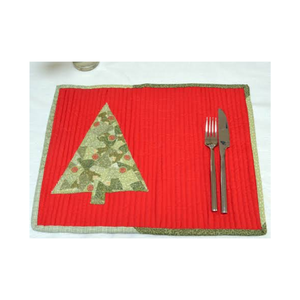 Striped Cotton Woven Table Mat With Tassels Minimalist 13x18 Inches 200 GSM GOTS Certified Embroidered Stain Resistant Placemats - Product Image 6