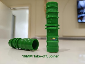 Conector de Agua para Jardín de 16 mm, Conector Rápido, Adaptador de Riego de Plástico, Accesorio para Manguera de Exterior - Product Image 2