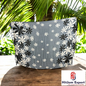Luxury Tropical Pareo Tahitian <b>Beach</b> Sarong Custom OEM ODM Textile Manufacturer India Bora Bora Hawaii Samoa Fiji - Product Image 1