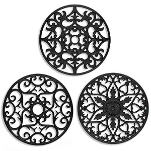 Modern High Quality Eco-Friendly <b>Silicone</b> Round MFD Coaster - Product Image 4