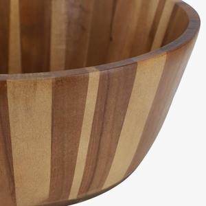 Tazón de Madera Hecho a Mano Minimalista, Tazón de Ensalada de Madera Natural para Cocina, Comedor y Decoración del Hogar a Precio Económico - Product Image 4