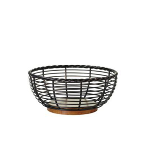 Modern Rose Gold Metal Wire Fruit <b>Basket</b> Wave Design Decorative Kitchen Countertop <b>Storage</b> Bowl for Fruits <b>Vegetables</b> and Snacks - Product Image 2