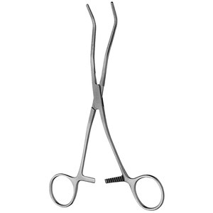 Pinces à tissus DeBakey en acier inoxydable allemand de haute qualité, 34 mm, droites, 19,7 cm, pointes larges, instruments chirurgicaux - Product Image 2