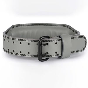 High Quality Gym <b>Belt</b> Weight Lifting Customizable Powerlifting Logo Unisex Leather Back Support Fitness Training Weightlifting - Product Image 5