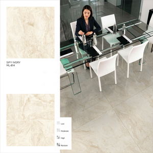 Carreaux de céramique en porcelaine vitrifiée brillante Alaska Europa 800x800mm 80x80cm 60x60cm, carreaux de sol modernes pour salle de bain extérieure - Product Image 3