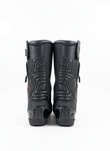 Botas de Motocicleta Impermeables hasta la Rodilla para Hombre, Personalizadas, con Certificación CE, para Todas las Estaciones, Estilo Deportivo, Color Negro - Product Image 4