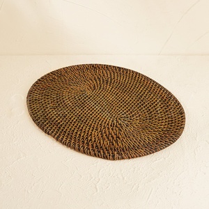 Set de table classique en bambou |   Set de table en bambou naturel tissé à la main |   Set de table écologique Orion Handicraft Home - Product Image 2