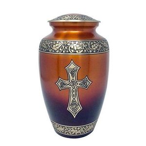 Silver Cremation Urn with Celtic Knot Design for Adult <b>Ashes</b> <b>Keepsake</b> Large Capacity <b>Keepsake</b> Silver Cremation Urns & Jar Latest - Product Image 4
