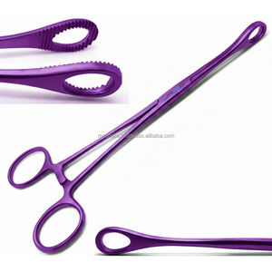 Pinza de Esponja Forster de Proveedor Real, Recta con Anillo de Bloqueo, Herramienta de Sujeción para Piercings Corporales, Opciones Personalizadas - Product Image 6