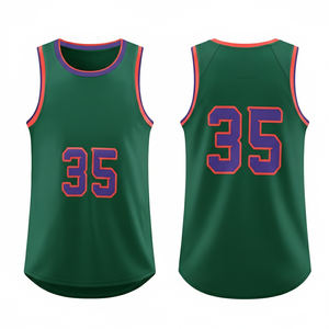 Camiseta de Baloncesto Personalizada con Logotipo, Ropa de Equipo, Camiseta de Baloncesto Ligera sin Mangas, Ropa de Entrenamiento de Poliéster, Camiseta para Torneos - Product Image 1