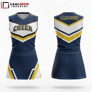 Nuevo Conjunto de Uniforme de Animadoras 2026 para Competencia y Práctica, Personalizable con su Propio Logotipo - Product Image 3