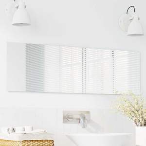 Espejo de Pared Rectangular de Vidrio Templado de 11.81 X 39.37 Pulgadas con Diseño sin Marco - Product Image 3
