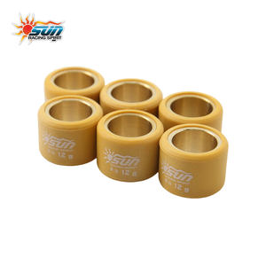 SUN Racing Nuevo Kit de Rodillos de Variador de Latón Amarillo de 20x15mm 12G para Scooter PCX/CLICK125i/SKYDRIVE125, 6 Piezas - Product Image 5