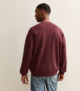 Sweat-shirts pour hommes - Sweat-shirts à col rond personnalisés - Pulls pour hommes - Sweat-shirts à manches longues en polaire épaisse, couleur unie - Product Image 4