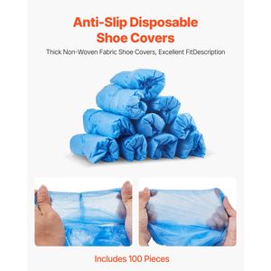 Distributeur automatique de couvre-chaussures de sécurité avec 100 couvre-chaussures jetables antidérapants, convient à la taille US 11 - Product Image 3